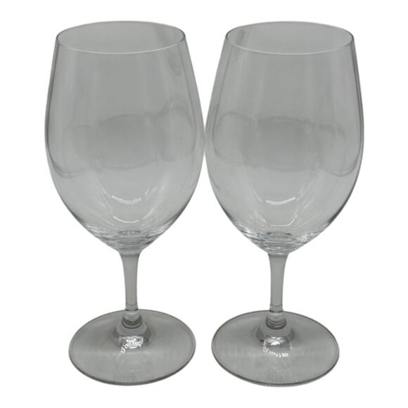 Riedel Wine Glasses Set of 2 Crystal Clear Elegant‎ Stemware Barware 8" - Picture 1 of 4